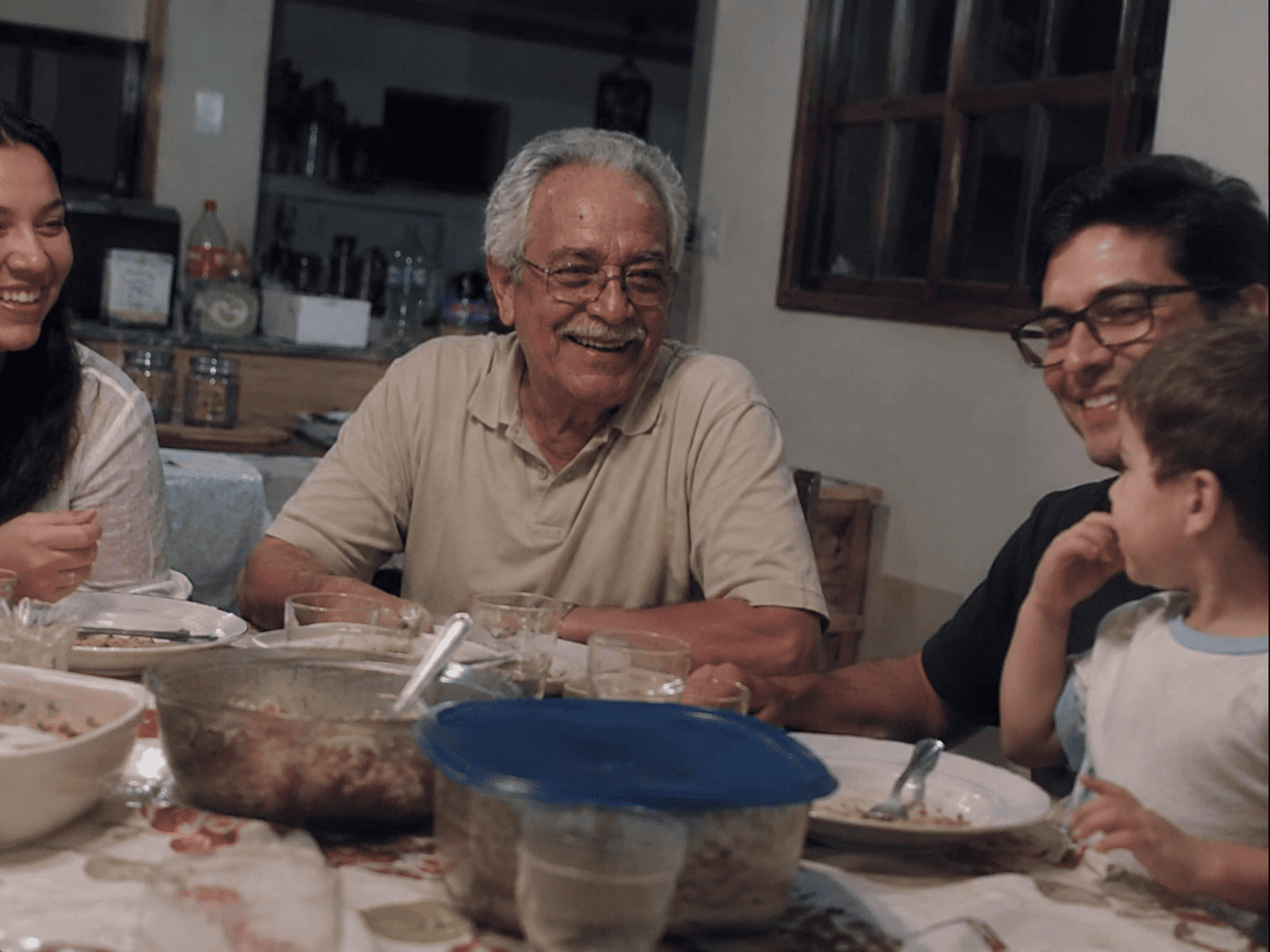 Almoço em família.